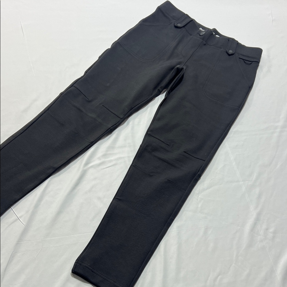 NWOT Betabrand Dress/Yoga Pants Workwear Utility Cargo Carpenter Black size S